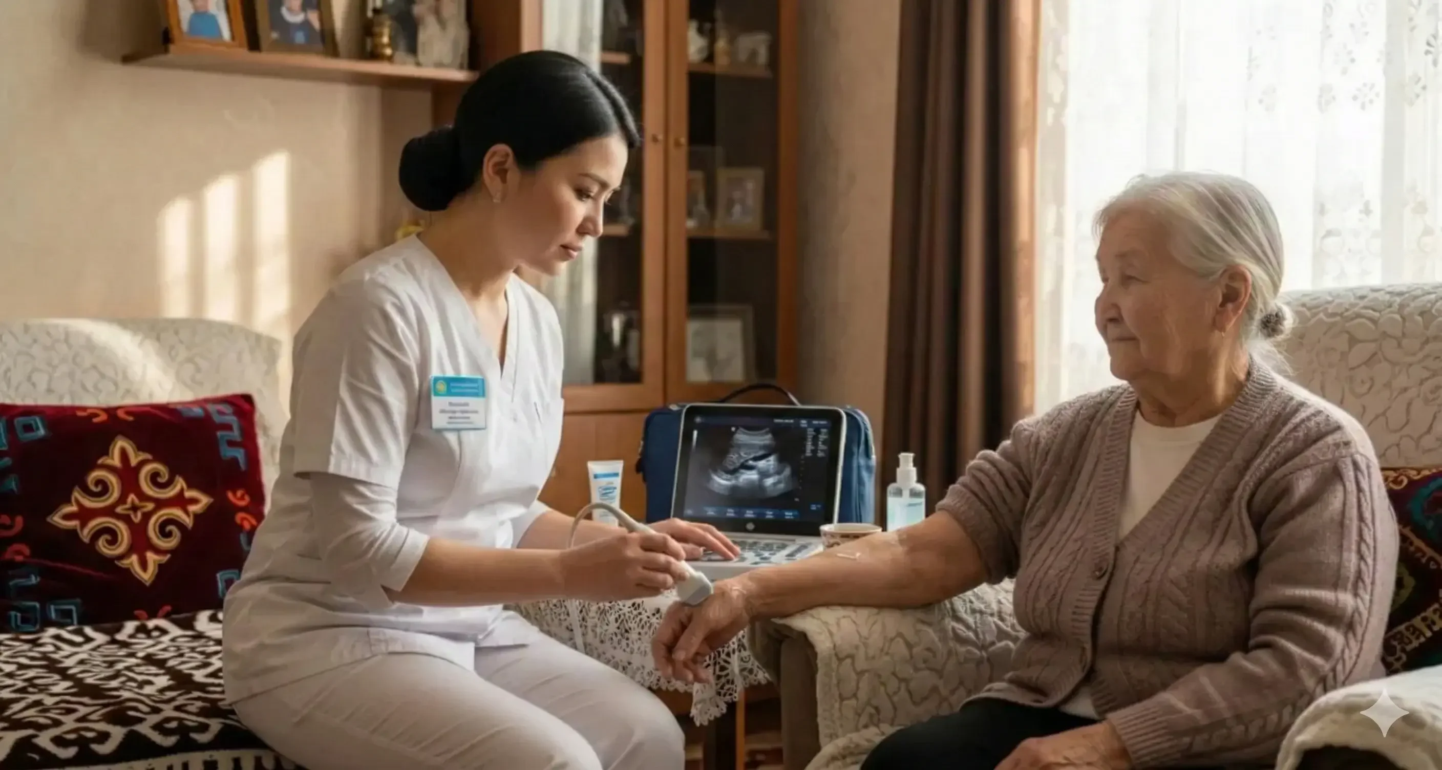 УЗИ на дому в Алматы