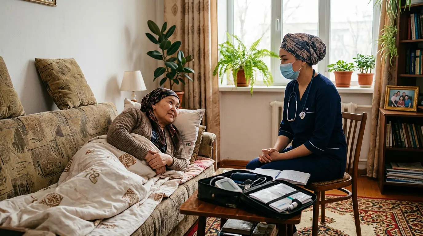 Закажите профессиональный вызов инфекциониста в Алматы