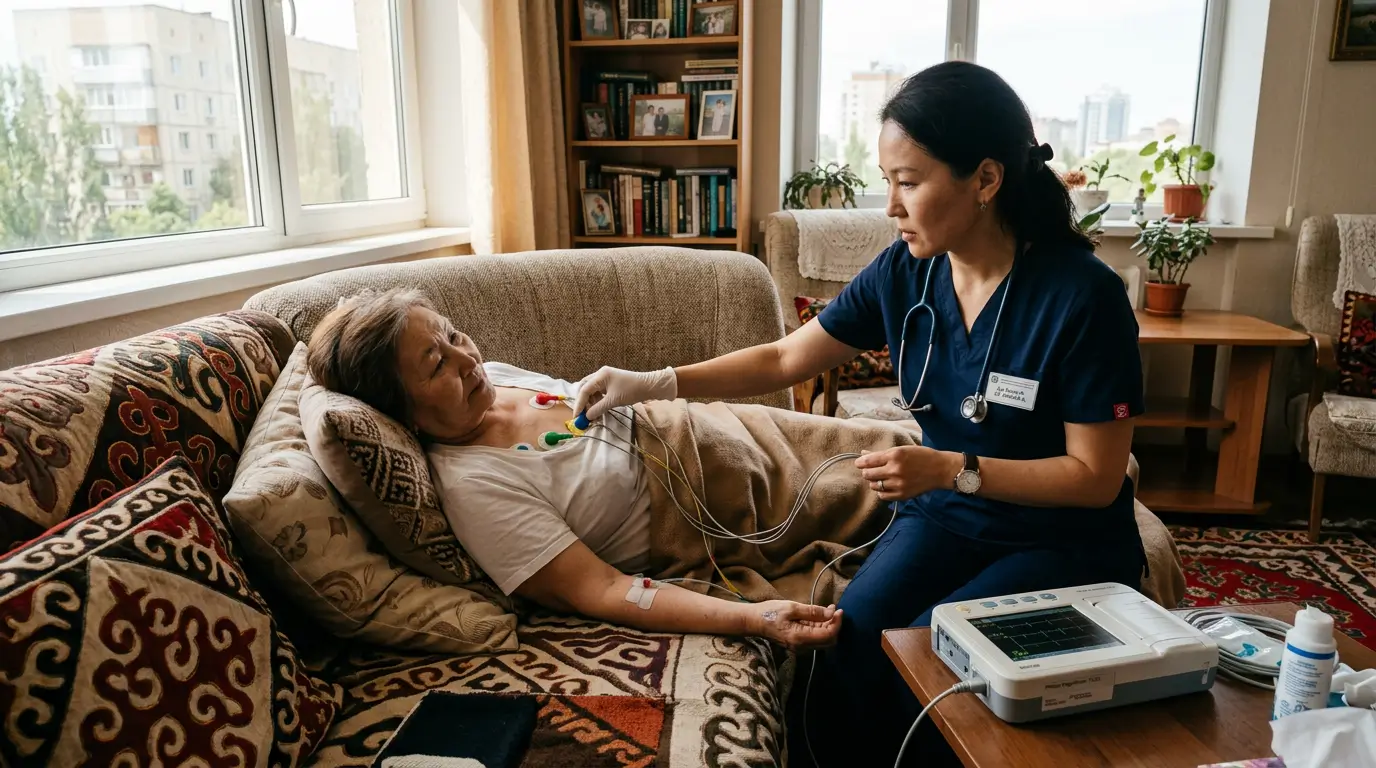 Приём кардиолога на дому в Алматы