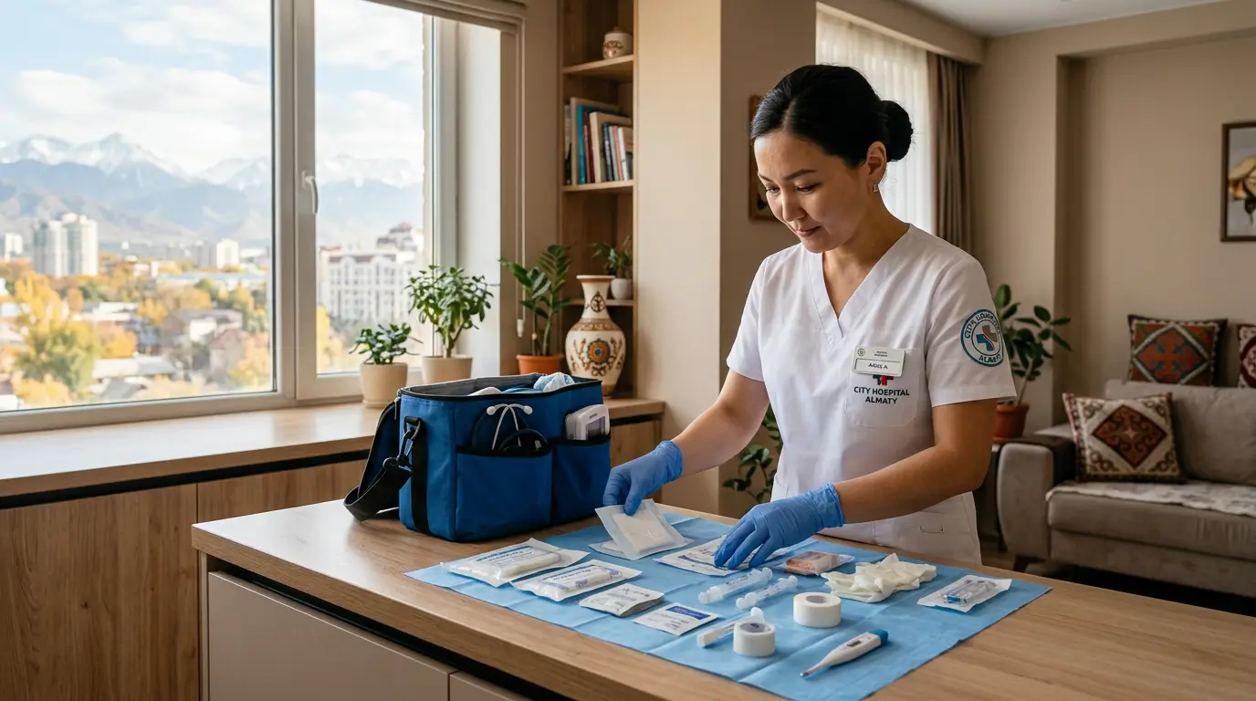 Медицинская клизма на дому в Алматы