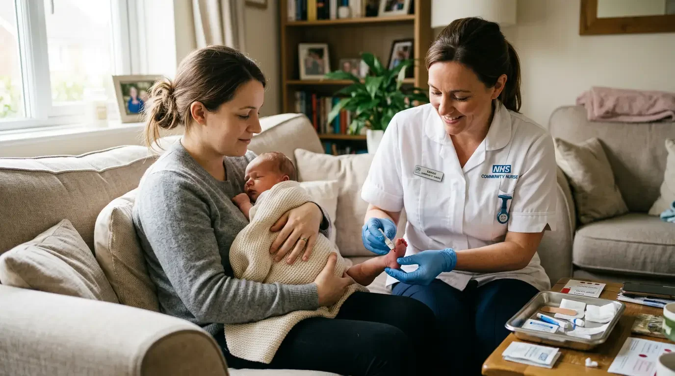 Безопасные анализы новорождённого на дому