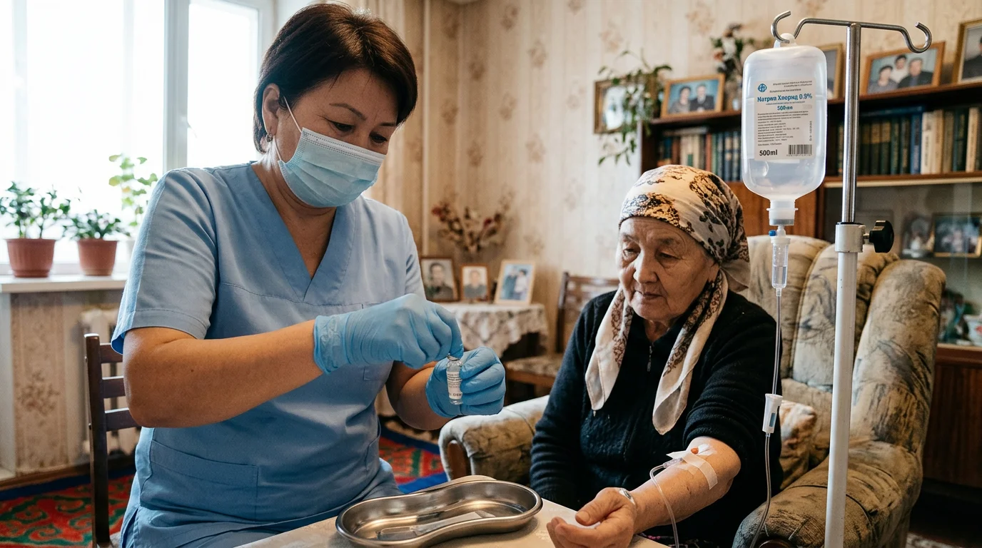 Безопасная NAD капельница на дому в Алматы