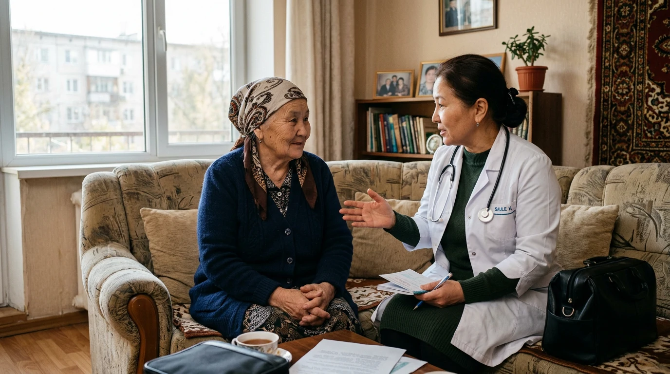 Закажите выезд офтальмолога на дом в Алматы