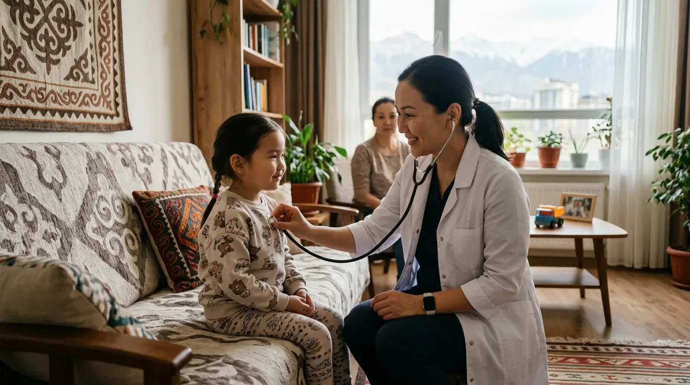 Педиатр на дом в Алматы — 20+ опытных детских врачей