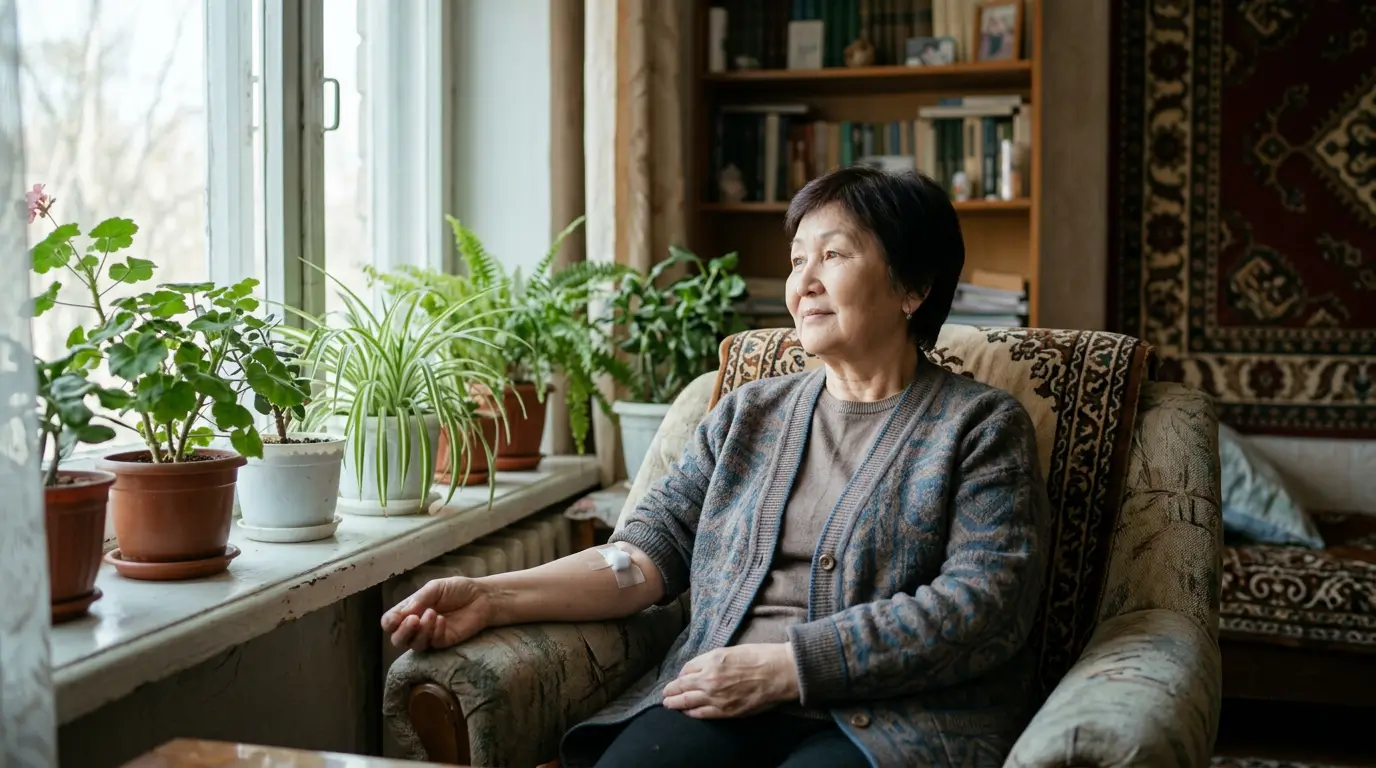 Капельница от сезонной аллергии на дому в Алматы