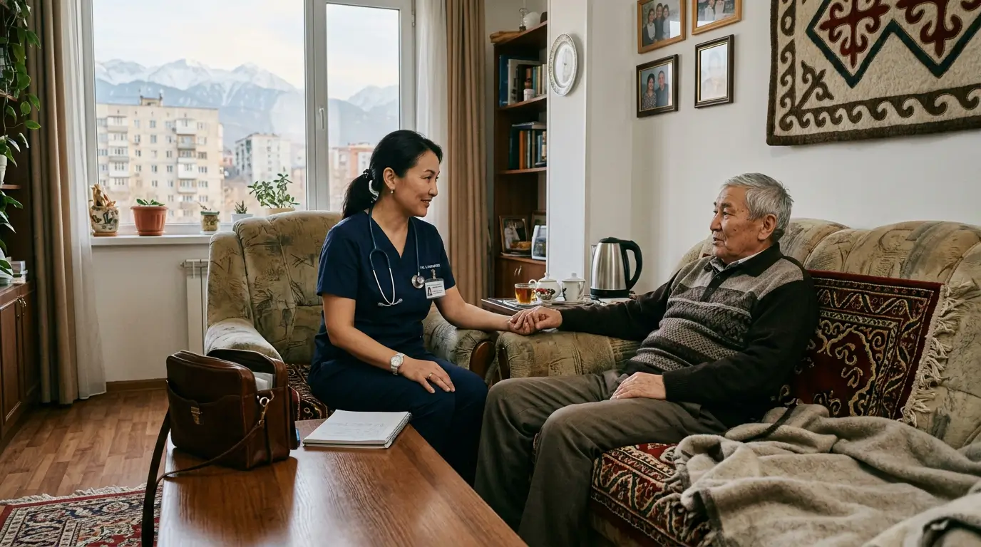 Терапевт на дом в Алматы — 5+ этапов осмотра за один визит