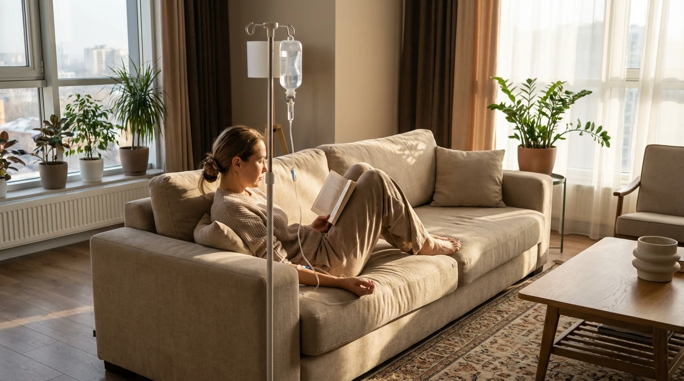 Капельница «Золушка» для молодости кожи на дому в Алматы